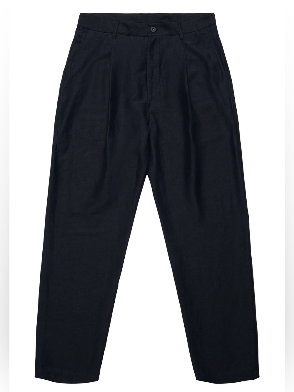 Outlier INJEX HIGHDARTS Linen Blend Pleated Pants